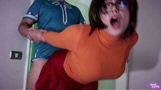 Velma Dinkley (Full Clip) nerdy cutie gets screwed hard at halloween - Enchanting Darling