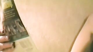 Aged Blonde Talks Obscene During the time that Taking a Sex tool
