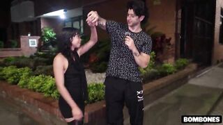 He Was Twice Her Size