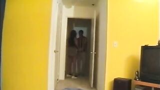 Chocolate playgirl only wants to bang her black hard rod in daybed