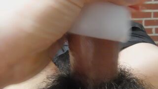 Banging my Tenga Egg (Wavy) with a cumshot
