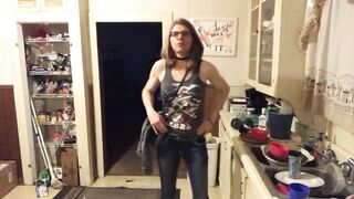 Sexy TransGirl Gets Ready for a Night of Joy!