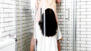 Amateur Girl Rimming His Booty