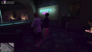 GTA V Enhanced Night Club Ep 01 - GTA 5 Vanilla Strip Club Game Play