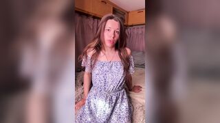 Big Jock Trans Beauty in Cute Suit Cums a Lot From Vibrator