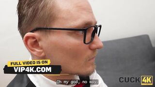CUCK4K. This chab wanted to be an actor, but...
