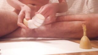 How to make a almost any amazing fake Twat Flashlight in home using Banana peel