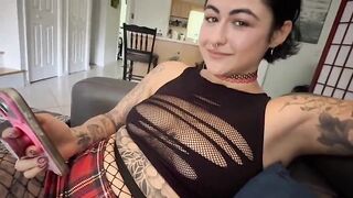Goth Step Sister VS Nerdy Step Bro : Josie Jaxxon : Ribald Tale : Danny Filth