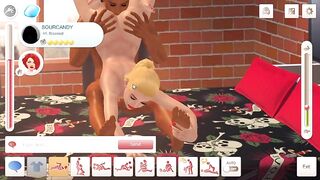 BUSTY ASS RED HEAD TAKES A BBC