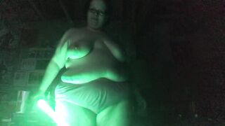 Tits Ross Shows Off Her Lightsaber