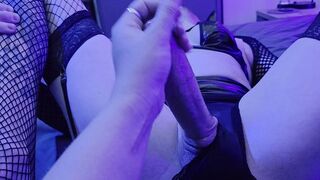 Mistress plays with Cute booty big cock sissy