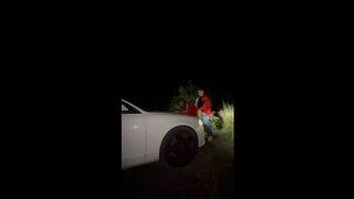 Risky Outdoor Ends After we got caught