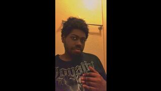 Solo boy session for the biggest cum dump