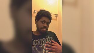 Solo boy session for the biggest cum dump