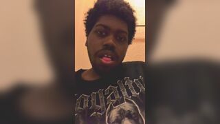 Solo boy session for the biggest cum dump