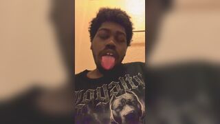 Solo boy session for the biggest cum dump