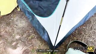 HUNT4K. This sweetheart plan to Screw with a Stranger
