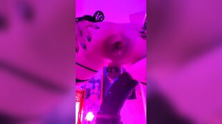 Shrouded Midnight Ballerina Anal Stretching Gape Slut
