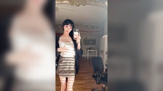 Nerdy trans in glasses is super sexy