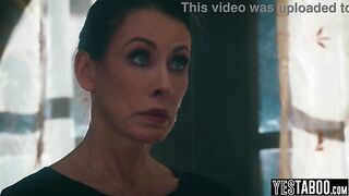 Big ass corpulent MILF bride gets in a 3-some with hubby and his big titties ex