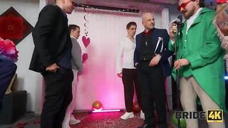 BRIDE4K. The Bride uses all three of her Holes