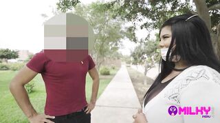 She Set Only One Condition to Continue Recording Porn and That Was to Screw a Stranger the Super Busty Mishell Is Back