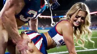 (AI Generated) NekoPunkStudio - A Cheerleader Gangbang