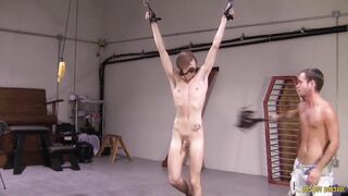 BadBoyBondage: Aiden Vanity Electro Torments Bound Punk Twink Anthony Fiasco