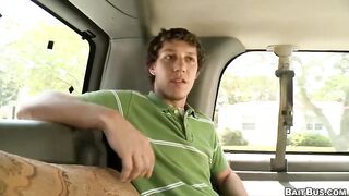 BAITBUS - Straight Stud Paul Cannon Gets An Unforgettable Blow job-job From Andrew Austen