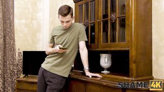 SHAME4K. Stealing is bad but Mature rehabilitates by sex in the kitchen