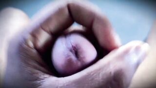POV Close-Up Big Penis Solo Masturbation – Ribald Talking, Loud Moaning & Huge Orgasm