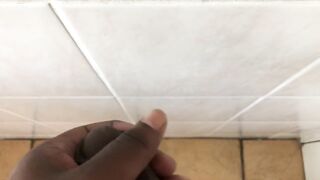 Big Black Wang After Shower