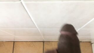Big Black Wang After Shower