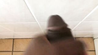 Big Black Wang After Shower