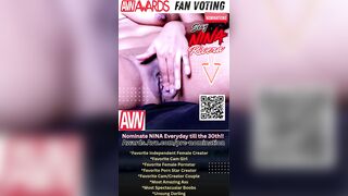 Nominate Hawt Nina Rivera for the AVN Fan Voting Awards