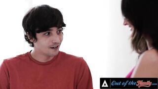 OUT OF THE FAMILY - Eliza Ibarra Turns Anger Into Hardcore Cheating Stepsister Fucking