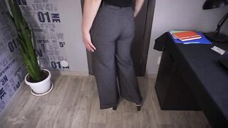 Watching Coworkers Ass In Tight Trousers