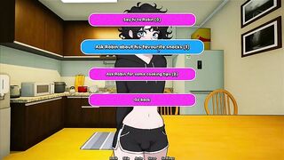 My Femboy Roomate [ HOMO Hentai Game ] Ep.7 CAUGHT masturbating by my ROOMIE in the SHOWER !