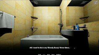 My Femboy Roomate [ HOMO Hentai Game ] Ep.7 CAUGHT masturbating by my ROOMIE in the SHOWER !