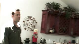 Movie scene From Kissy Capri of Barefoot Confidential