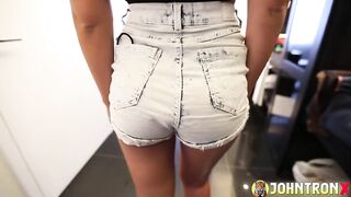 Johntronx - Hawt Spanish Playgirl Eats My Cum After a Hard Fuck