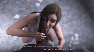 In Security 5 Luna Got Her as Spanked by Gary and Oral-job to Darius