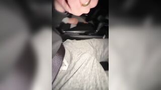 Flashing Boobs and Crapper Fun Before Getting Fucked