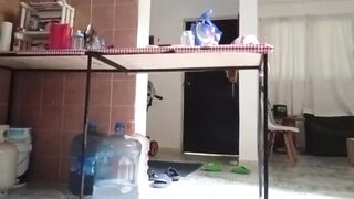 Karmica MILF BBW Fat Mexican in the Kitchen