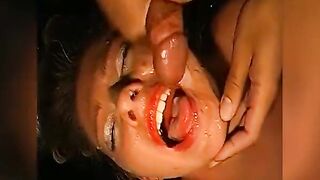 Wild Ggg Bukkake - Strumpets Get Faces Drenched in Cum