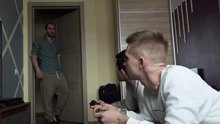 Taut gamers asses for hard stepdads shlong