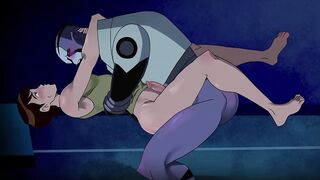 Ben UAF x Rook (FULL Animated with audio and english subtitles)