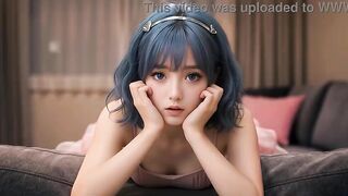 Idol Singer's Private Life Video 1 - Happiness Express - AI-generated