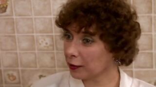 Old Fucker Pounding Stunning French Doxy in Front of Cucked Wife
