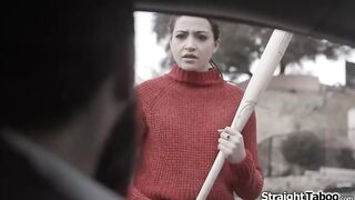 Avi Love takes a drastic decision to get the peeping tom out of her life.The small tits sweetheart lets him have sex with her once so hell leave her alone